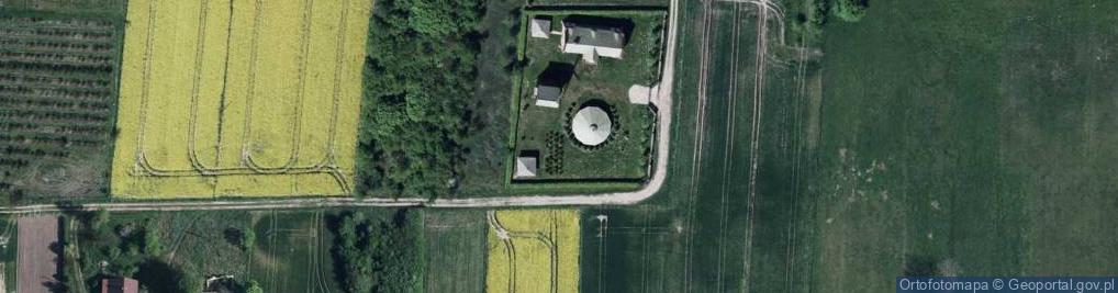 Zdjęcie satelitarne Oblasy ul.