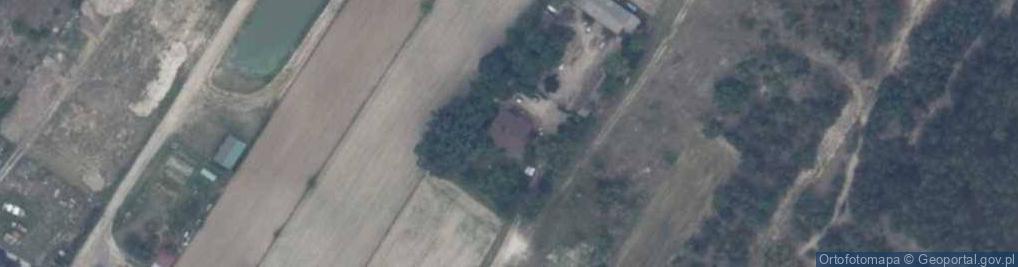 Zdjęcie satelitarne Oblin-Grądki ul.