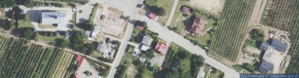 Zdjęcie satelitarne Obrazów ul.