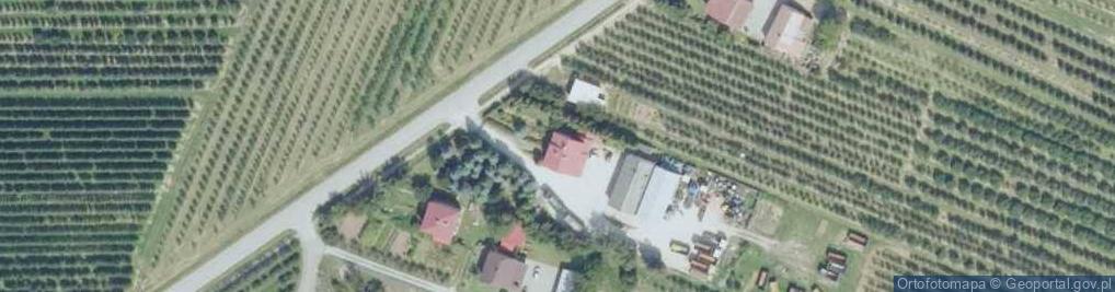 Zdjęcie satelitarne Obrazów ul.