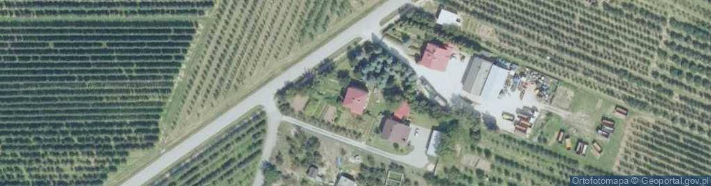 Zdjęcie satelitarne Obrazów ul.