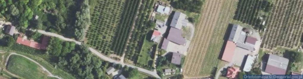 Zdjęcie satelitarne Obrazów ul.