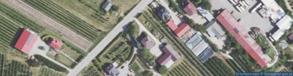 Zdjęcie satelitarne Obrazów ul.