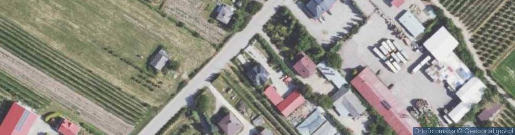 Zdjęcie satelitarne Obrazów ul.