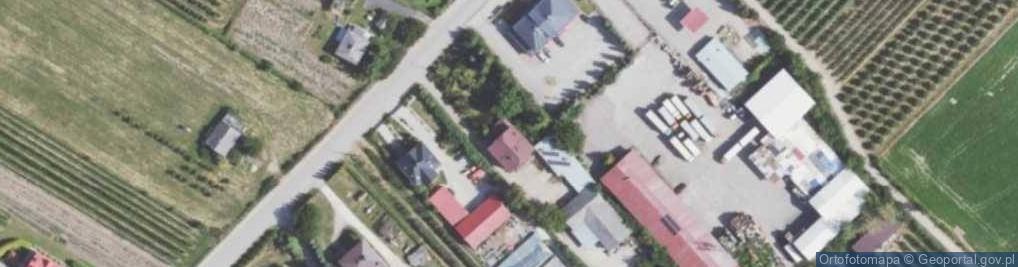 Zdjęcie satelitarne Obrazów ul.