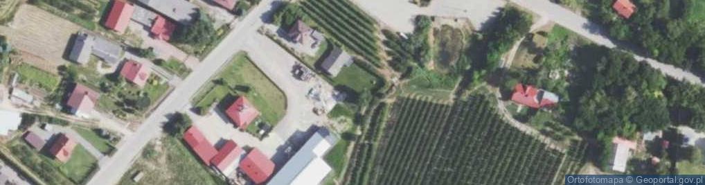 Zdjęcie satelitarne Obrazów ul.