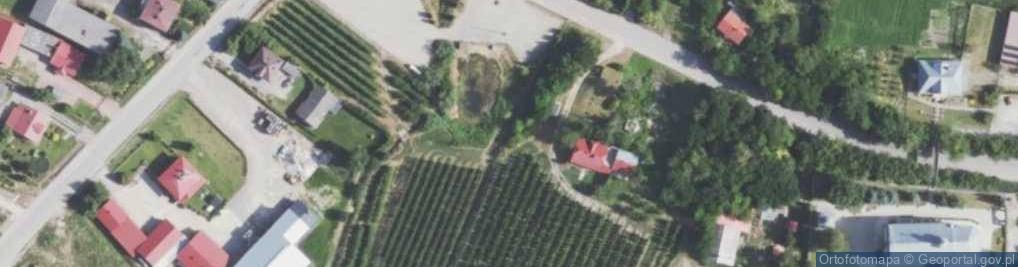 Zdjęcie satelitarne Obrazów ul.
