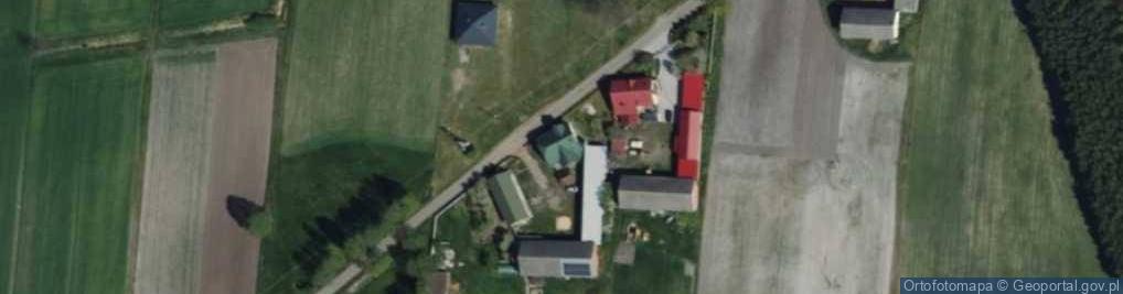 Zdjęcie satelitarne Obrów ul.