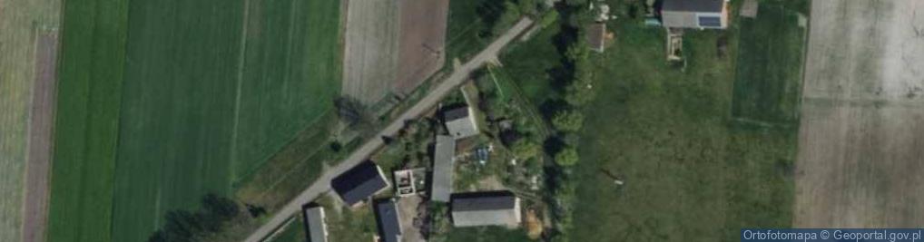 Zdjęcie satelitarne Obrów ul.