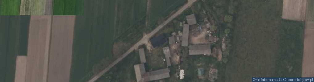Zdjęcie satelitarne Obrów ul.