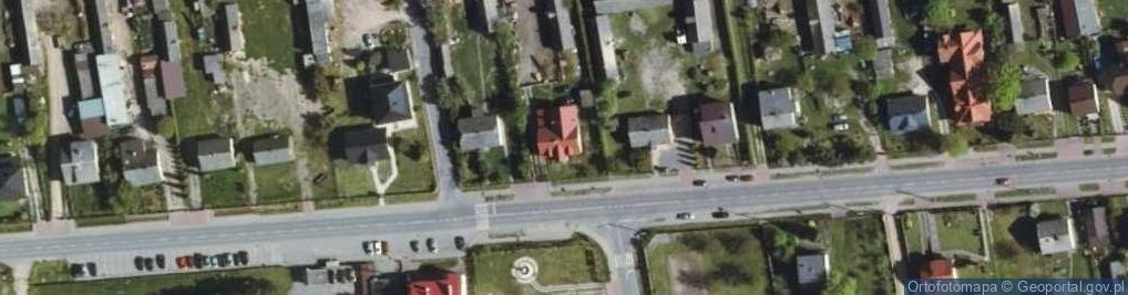 Zdjęcie satelitarne Obryte ul.