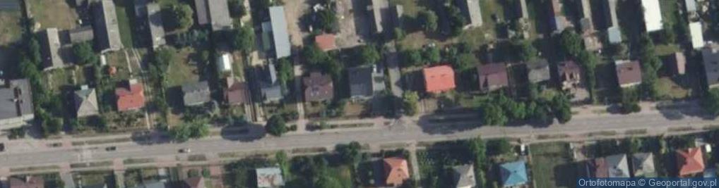 Zdjęcie satelitarne Obryte ul.