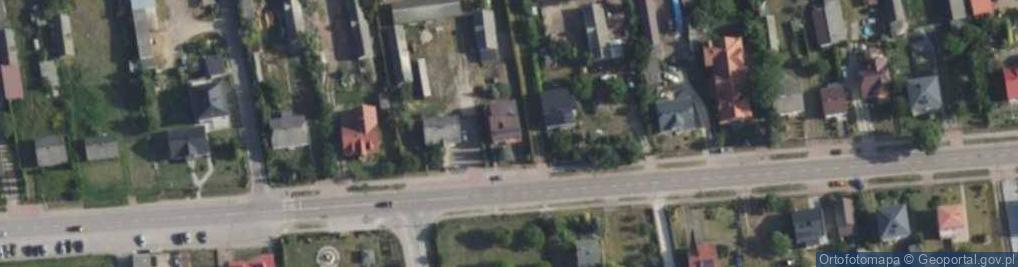 Zdjęcie satelitarne Obryte ul.