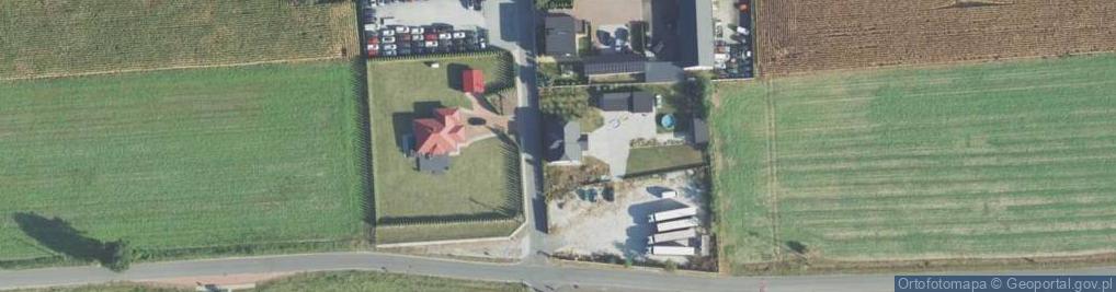 Zdjęcie satelitarne Obrzębin ul.