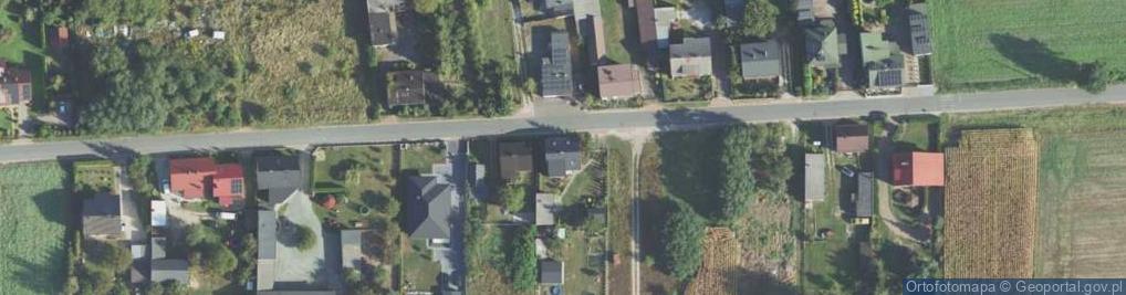Zdjęcie satelitarne Obrzębin ul.