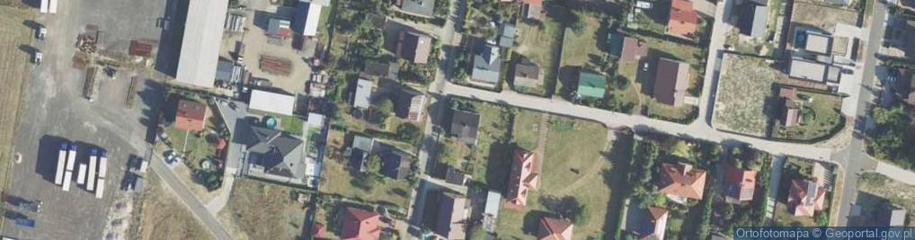 Zdjęcie satelitarne Obrzębin ul.