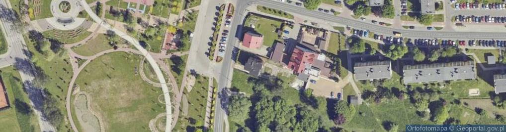 Zdjęcie satelitarne Obozowa ul.