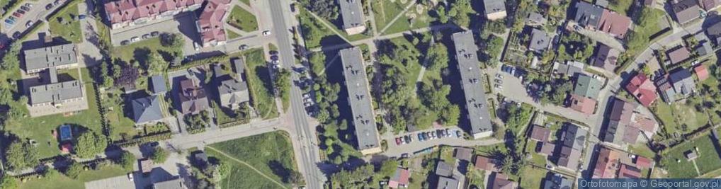 Zdjęcie satelitarne Obozowa ul.