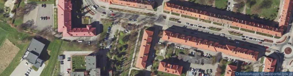 Zdjęcie satelitarne Obrońców Westerplatte ul.