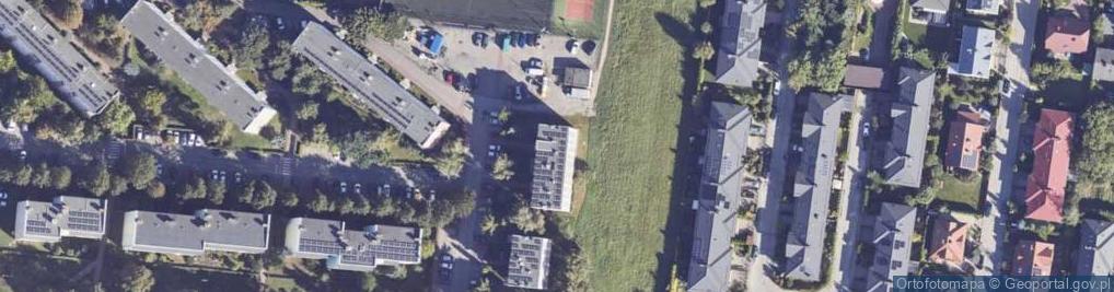 Zdjęcie satelitarne Obrońców Warszawy ul.