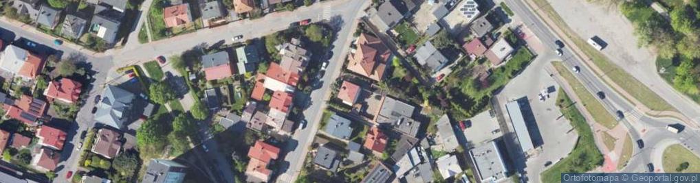 Zdjęcie satelitarne Obrońców Płocka 1920 r. ul.