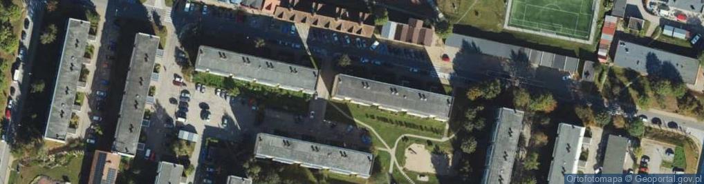 Zdjęcie satelitarne Obrońców Pokoju ul.