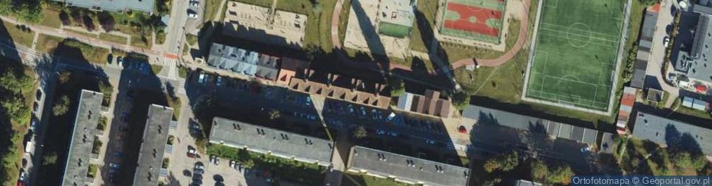 Zdjęcie satelitarne Obrońców Pokoju ul.