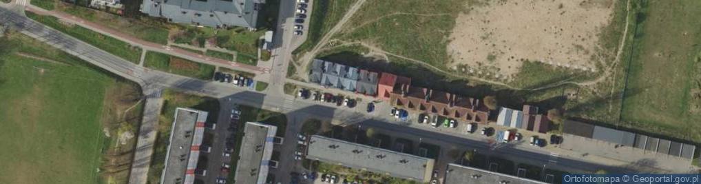 Zdjęcie satelitarne Obrońców Pokoju ul.