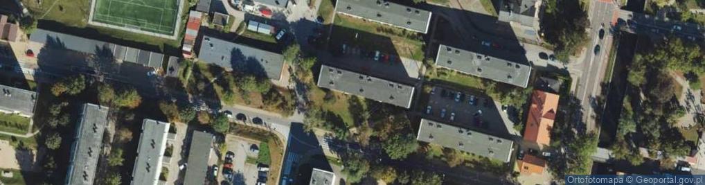 Zdjęcie satelitarne Obrońców Pokoju ul.