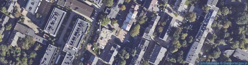 Zdjęcie satelitarne Obrońców Pokoju ul.