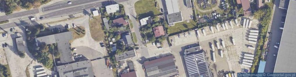 Zdjęcie satelitarne Obrońców ul.