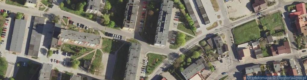 Zdjęcie satelitarne Objezdna ul.