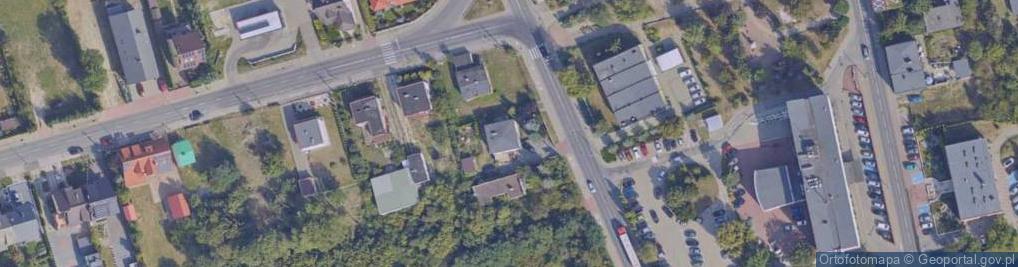 Zdjęcie satelitarne Objezdna ul.