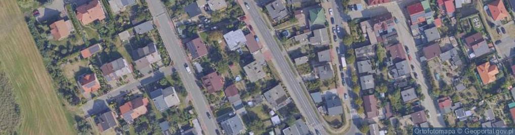 Zdjęcie satelitarne Objezdna ul.