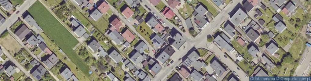 Zdjęcie satelitarne Obrońców Pokoju ul.