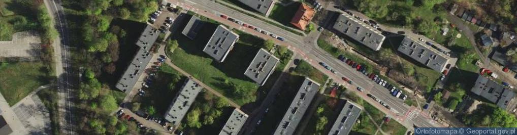 Zdjęcie satelitarne Obrońców Westerplatte ul.