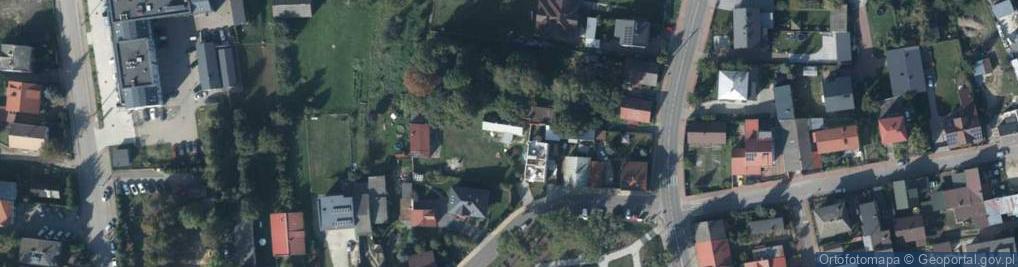 Zdjęcie satelitarne Objazdowa ul.