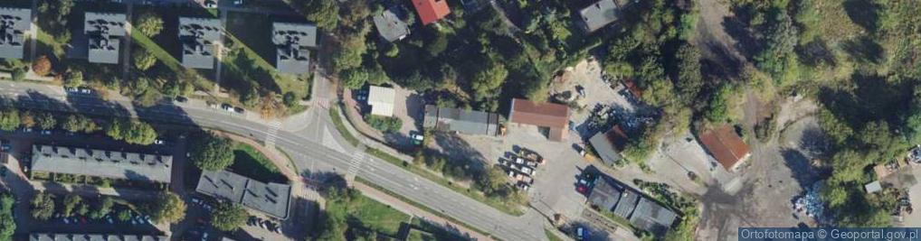 Zdjęcie satelitarne Obwodowa ul.