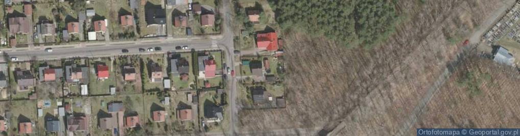 Zdjęcie satelitarne Objazdowa ul.