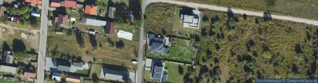 Zdjęcie satelitarne Objazdowa ul.