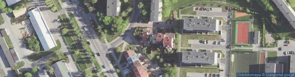 Zdjęcie satelitarne Obrońców Westerplatte ul.