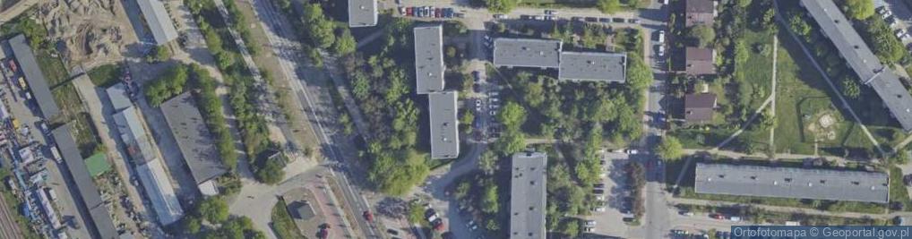 Zdjęcie satelitarne Obrońców Westerplatte ul.