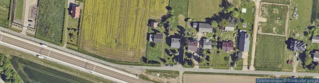 Zdjęcie satelitarne Objazdowa ul.