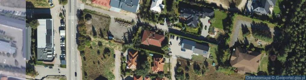 Zdjęcie satelitarne Objazdowa ul.