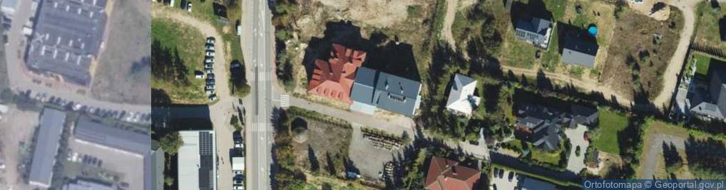 Zdjęcie satelitarne Objazdowa ul.