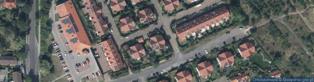 Zdjęcie satelitarne Obłoków ul.