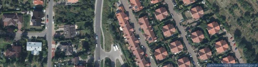 Zdjęcie satelitarne Obłoków ul.