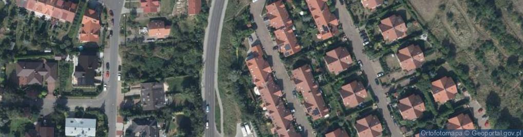 Zdjęcie satelitarne Obłoków ul.