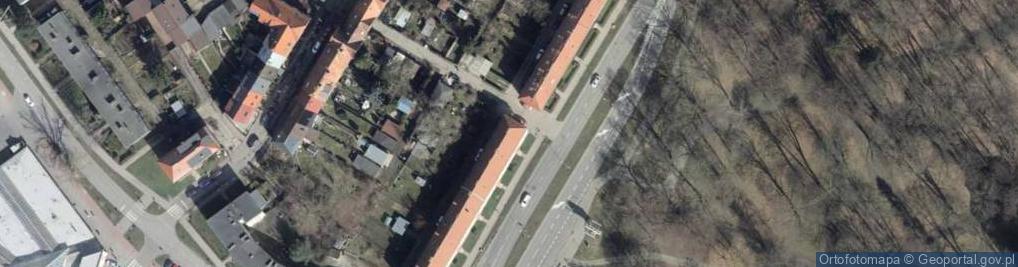 Zdjęcie satelitarne Obotrycka ul.