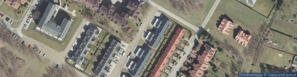 Zdjęcie satelitarne Obrońców Tobruku ul.
